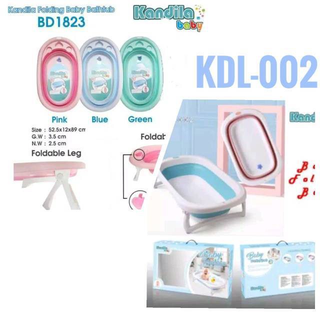 Makassar - Bak Mandi Bayi Lipat/Kandila Folding Bath/Baby Bath Tub Seperti Karibu - KDL002 KDL004