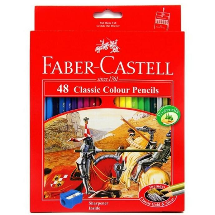 

Pensil Warna Faber Castell Classic 48 Warna