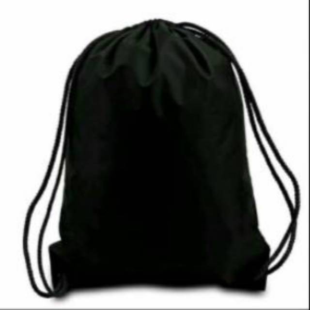 New Stringbag Stringbag polos taslan drill stringbag murah stringbag pria wanita Tas Serut Terlengkap slingbagkonveksi