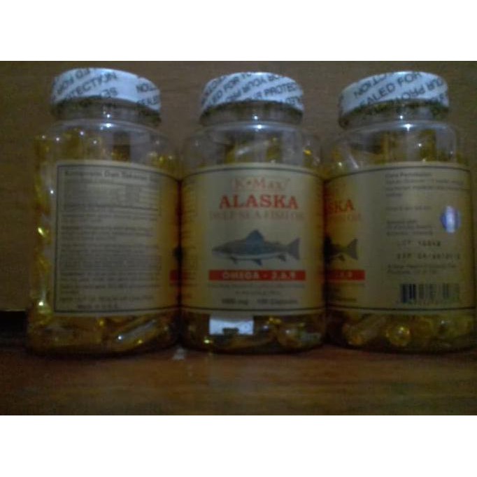 Minyak Ikan K Alaska Super omega 369 best price harga bagus TERMURAH