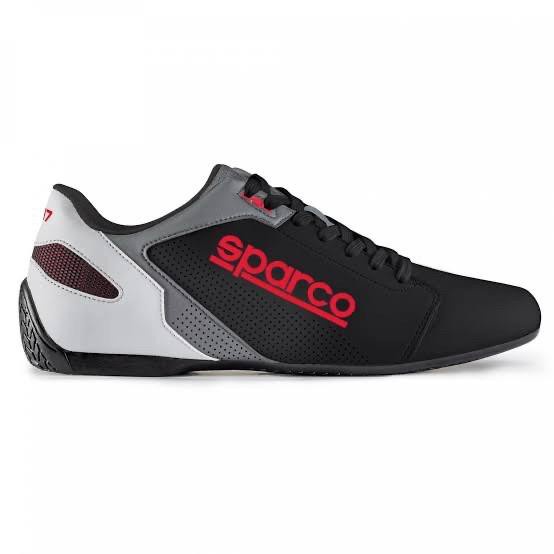 Sepatu Biker / Sepatu Balap Sparco Sl-17 Racing Shoes - Casual/ Rally/ Slalom/ Drag - Merah, 42