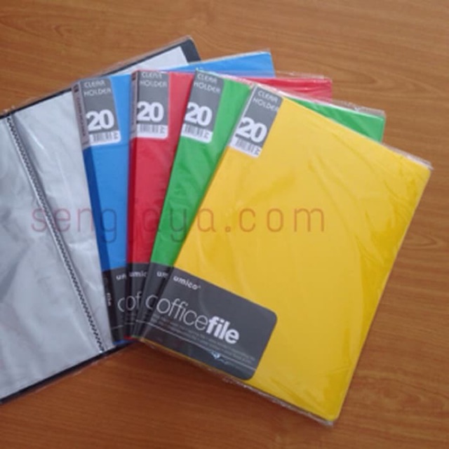 

Clear Holder A4 20 pockets Umico UM20AP