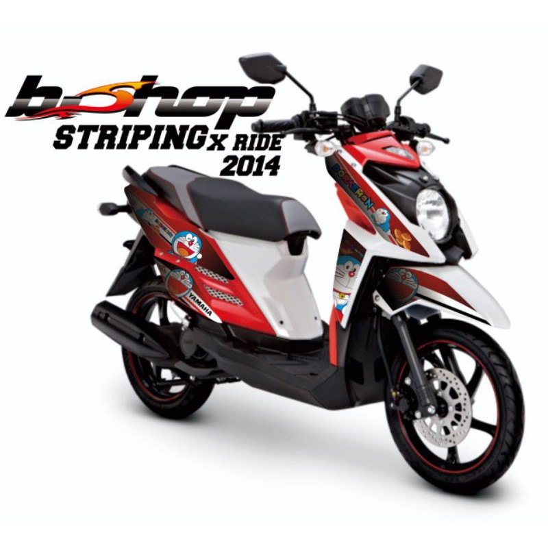 Striping X RIDE 2014 Motif karakter doraemon variasi