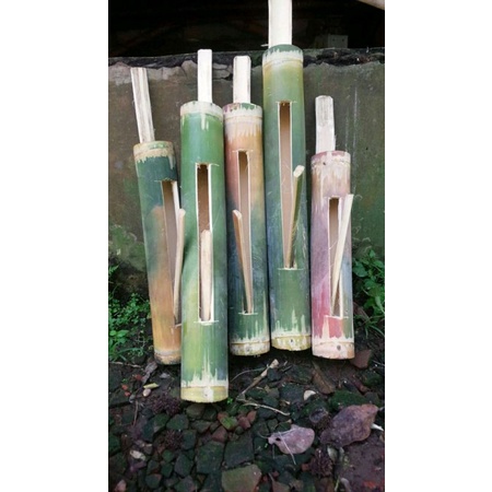 kentongan bambu kentongan ronda siap berkoar