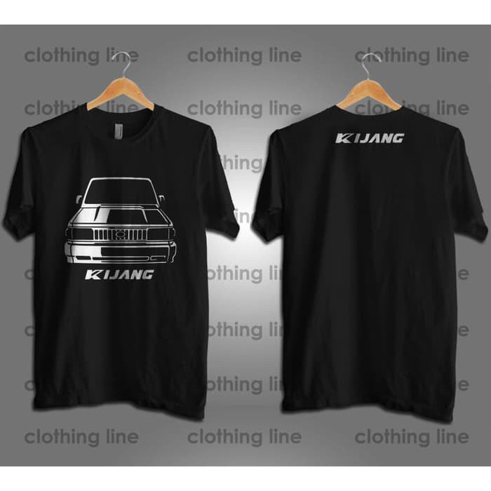 KAOS MOBIL TOYOTA KIJANG SUPER SILUET