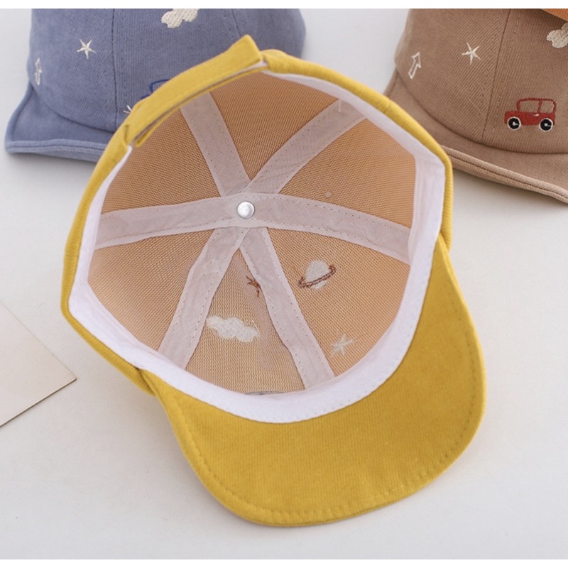 5-15 bulanTopi Baseball Anak Bayi Model PLANE Import / Baby Baseball Hat