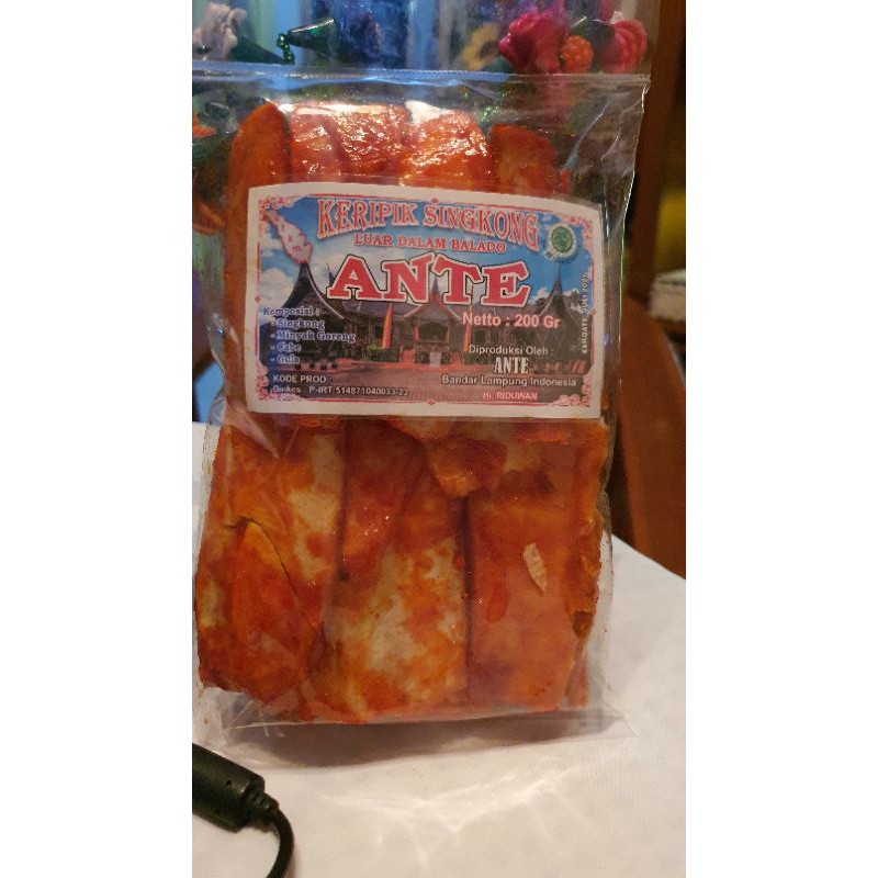 

KERIPIK BALADO (SINJAY) 200 gram