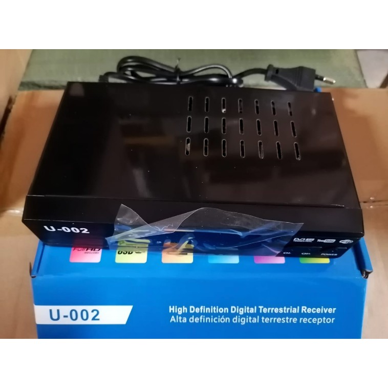 SET TOP BOX DVB T2 DIGITAL U-002 U 002