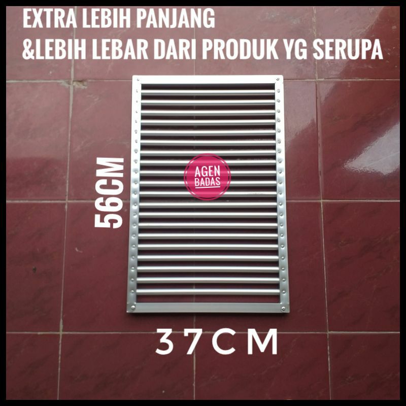 BAK SORTIR LELE ALAT SORTIR IKAN LELE ALMUNIUM.PENGANTI EMBER SORTIR LELE.TIDAK TERMASUK KERANJANG