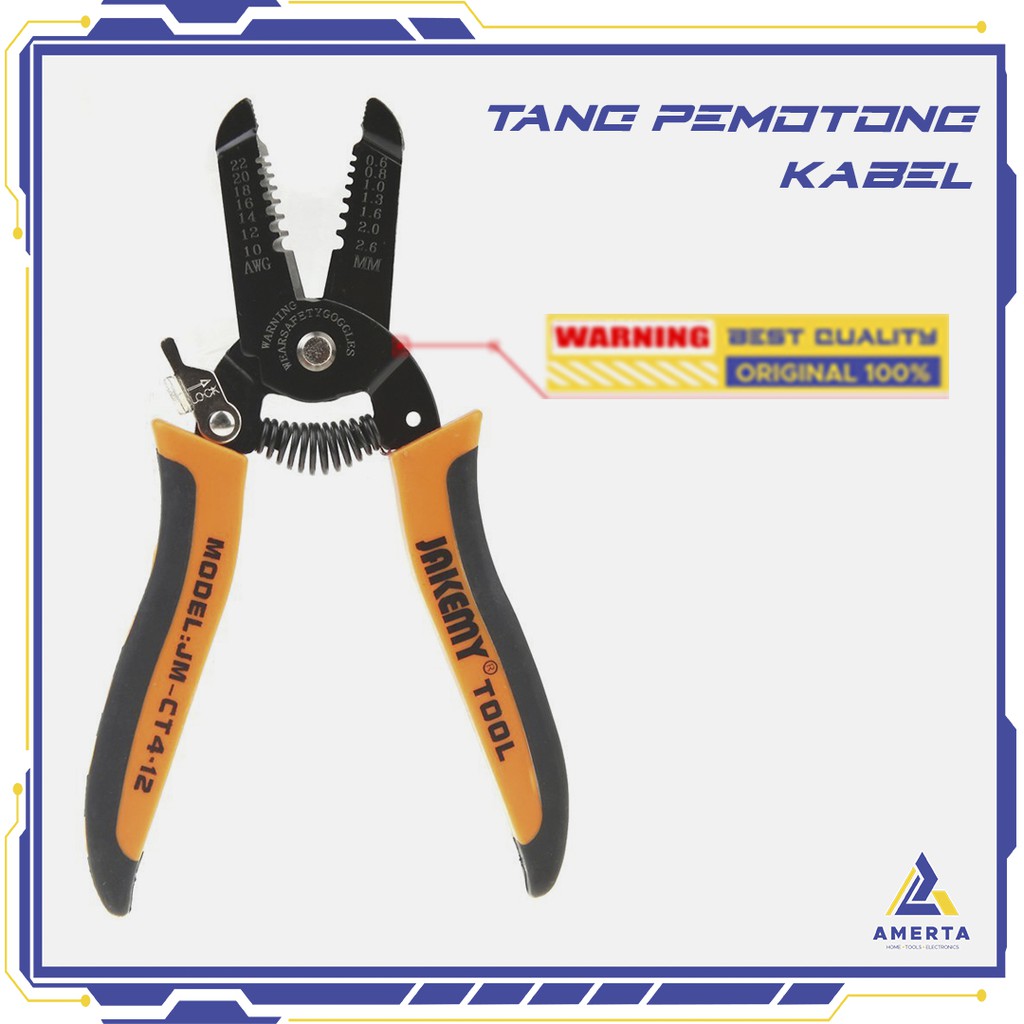 Tang Pemotong kabel / Pengupas Kabel