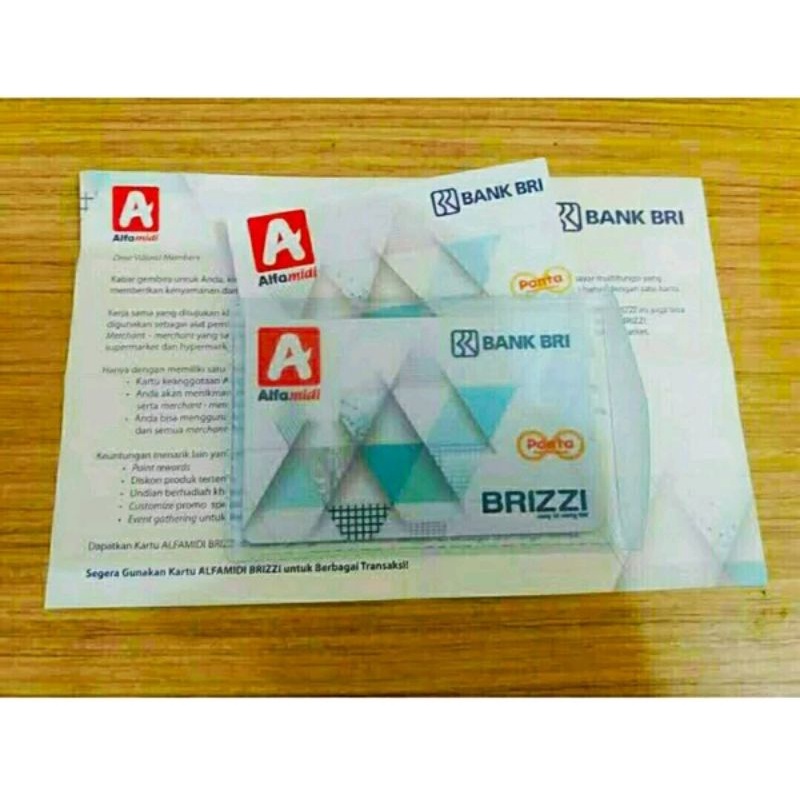 BRIZZI BRI edisi Alfamidi ORI /Like eMoney eTOLL Tapcash or Flazz