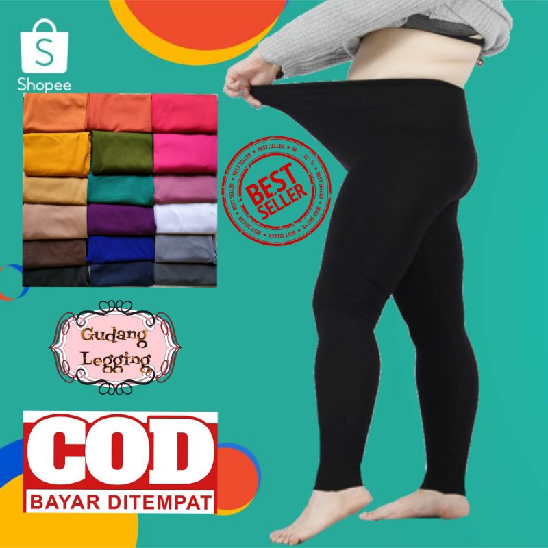 Legging Super Jumbo bahan spandek