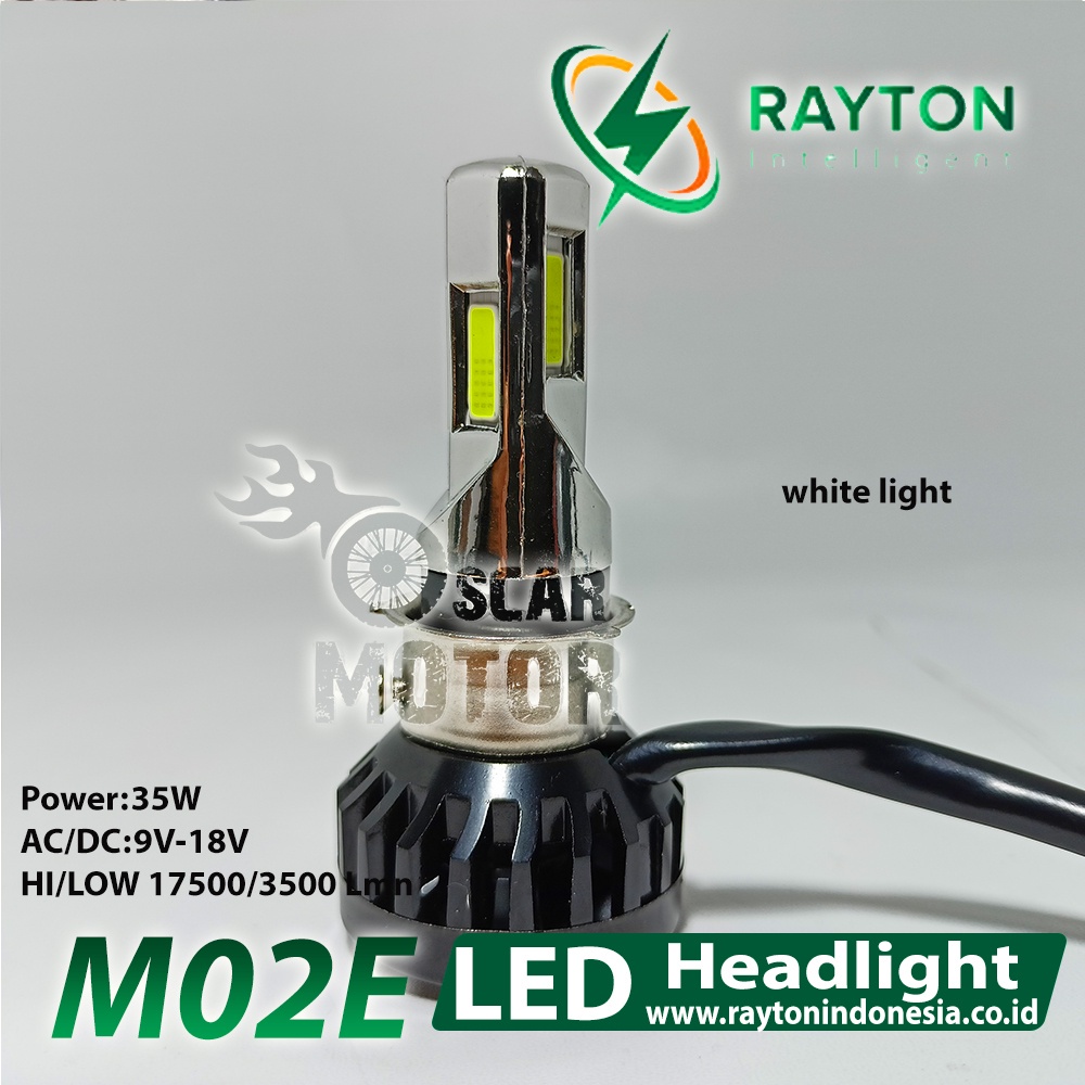 RTD LED LAMPU UTAMA HANDLAMP LED RTD M02E 6 SISI ORIGINAL motor motor