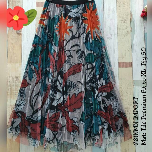 Rok tutu flower import