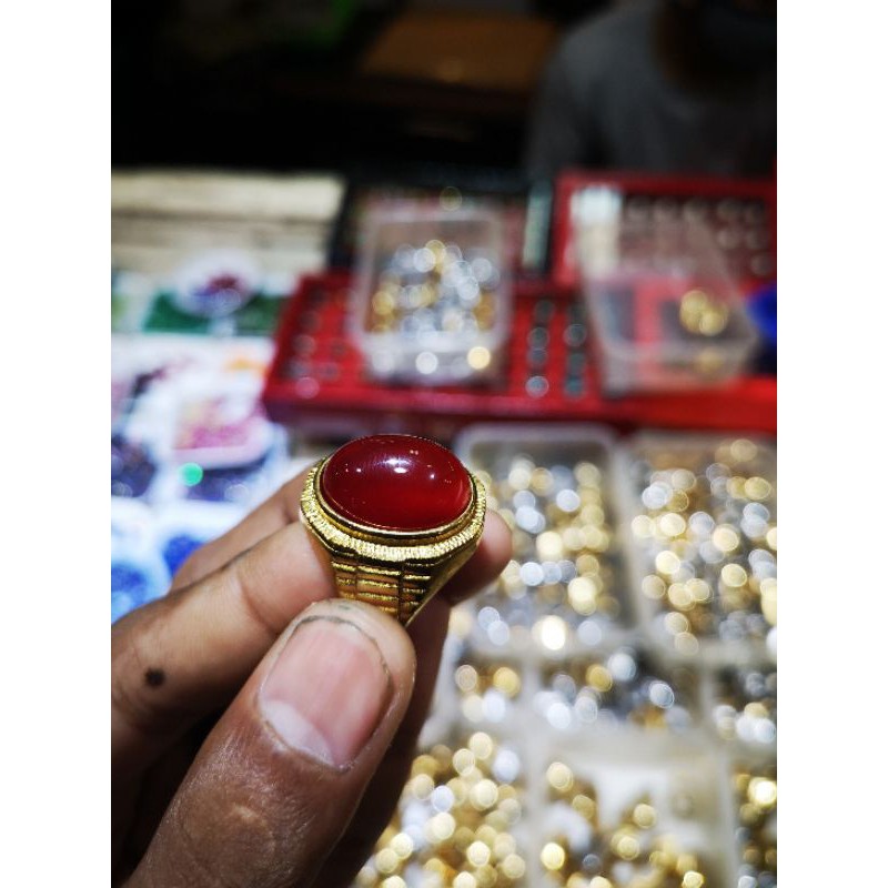 batu pertama red baron super kualitas