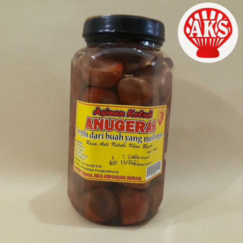 

Manisan Buah Klubi Anugerah 700gr makanan khas Bangka Akwet Snack
