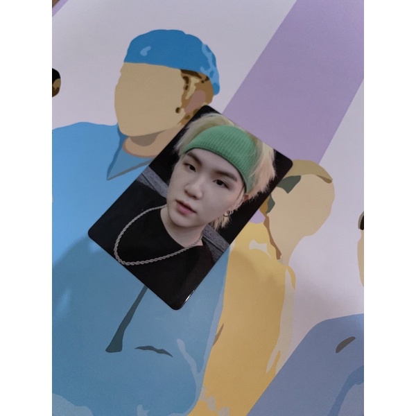 photocard suga yoongi dvd sowoozoo swz