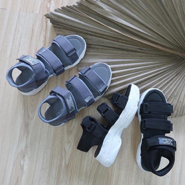 platform athletic sandals