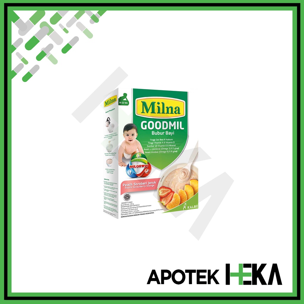 Milna Goodmil Bubur Bayi Tinggi Protein 6+/8+ - Pendamping ASI (SEMARANG)