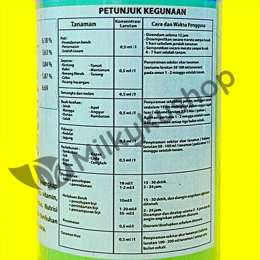 LT 88 GG CUACA 100 ML ZPT NUTRISI TANAMAN