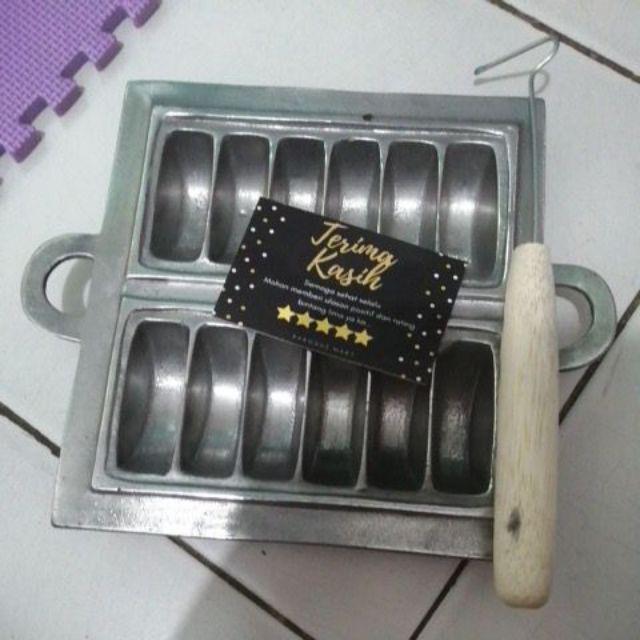 Cetakan Kue Pukis Pancong Balap Lumer Bandros Gandos Loyang Kue Khas Bandung Harga Murah 12 Lubang