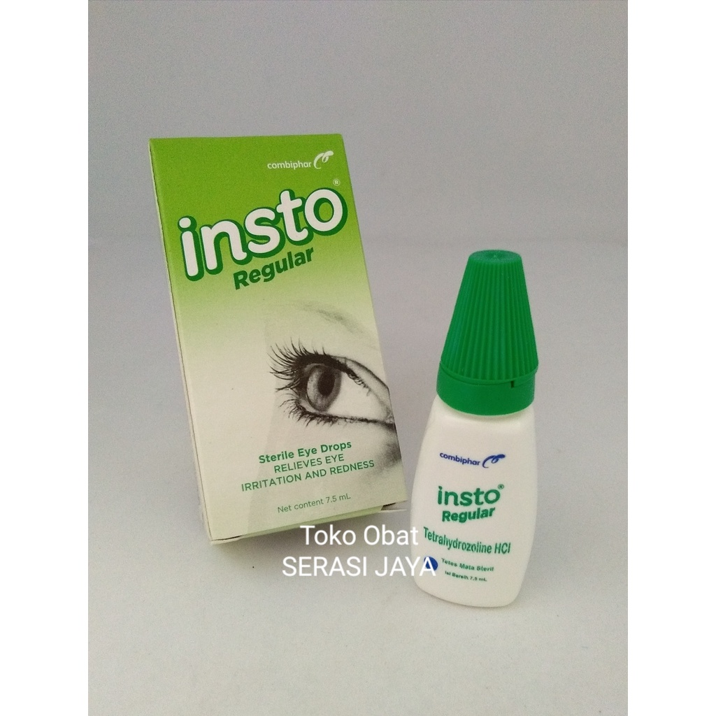 Insto Regular Tetrahydrozoline HCl  Tetes Mata Kesehatan Mata