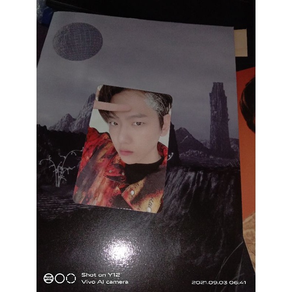 album exo dftf pb1 pc Baekhyun Ketombe+postcard Chanyeol+poster kai