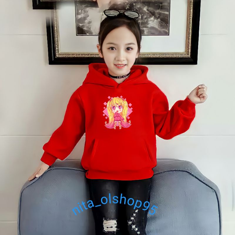 Hoodie anak karakter Hoodie anime