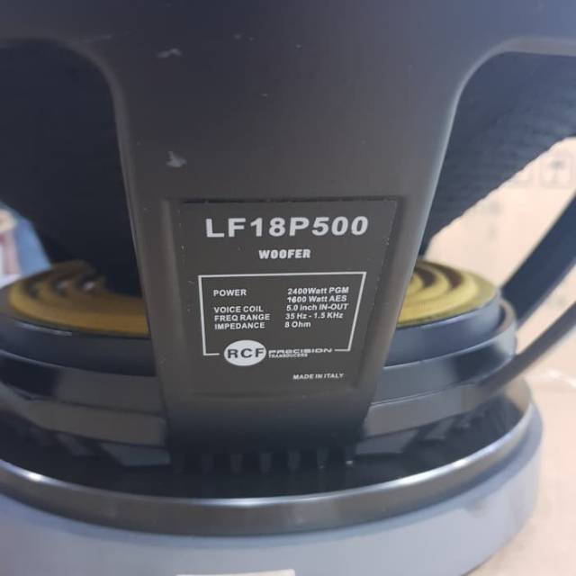 speaker rcf 18 p500