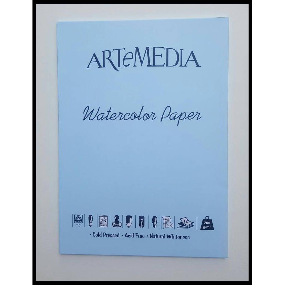 

ARTEMEDIA WATERCOLOUR PAPER A4 - 200GSM