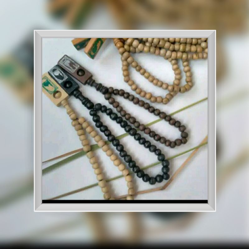 tasbih kayu 33 butir