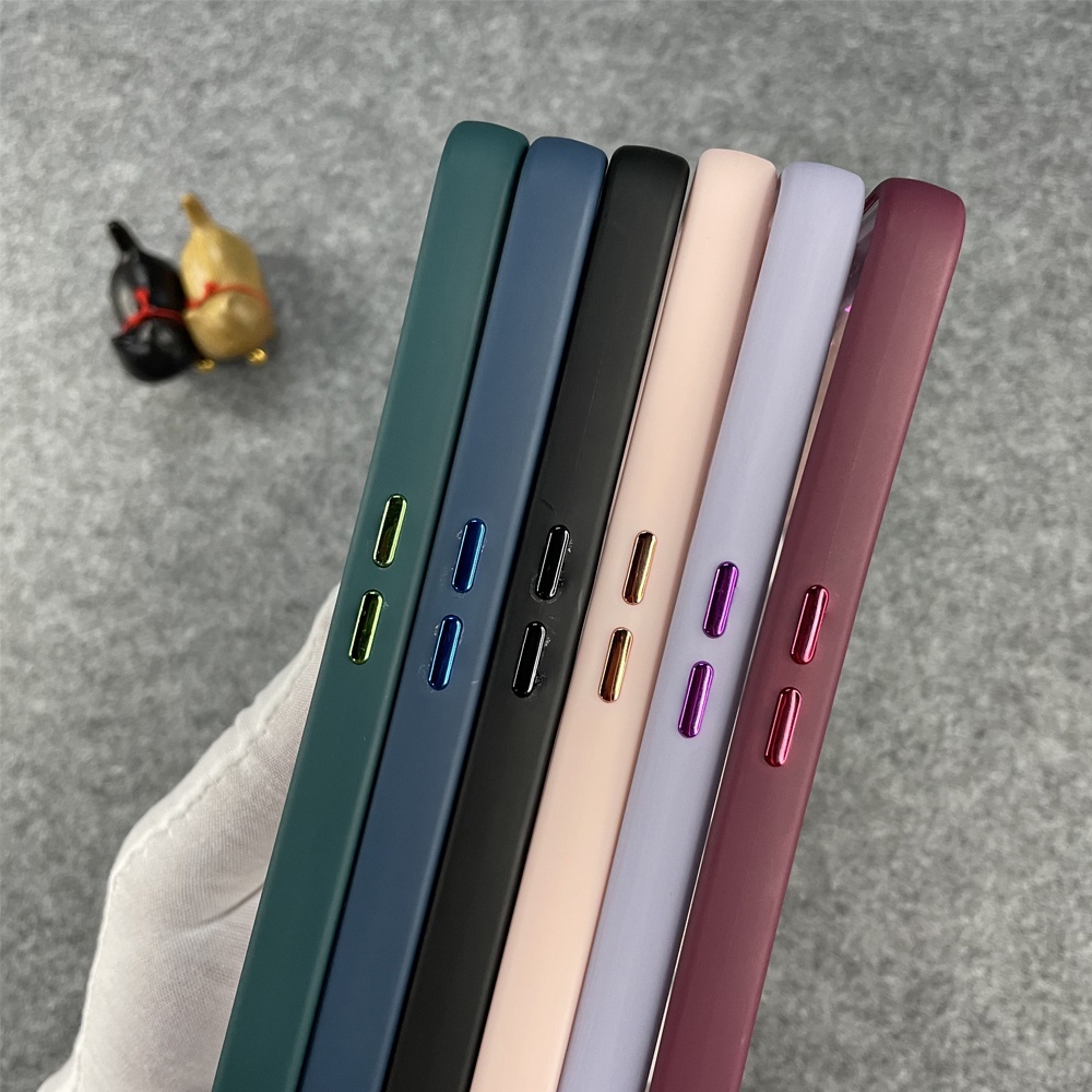 OPPO F9 A15 A15S A16 A54 A55 4G A3S A5 A5S A7 A12 A11K | NEOHYBIRD PREMIUM SQUARE CASE LENS CHROME