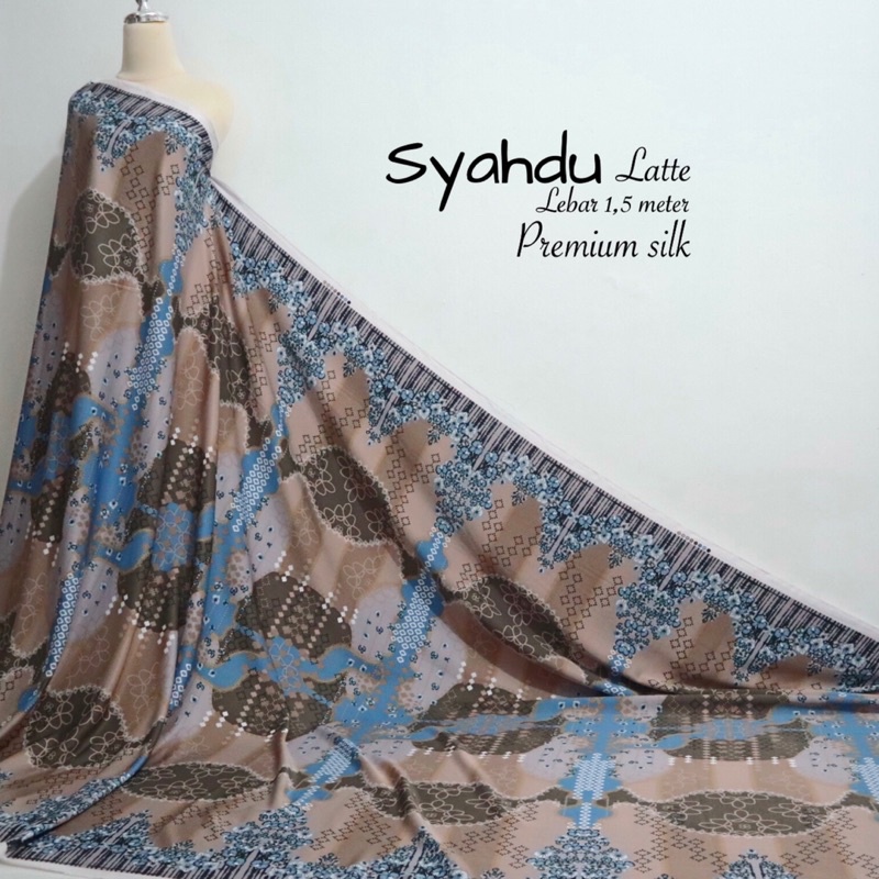 syahdu series bahan premium silk