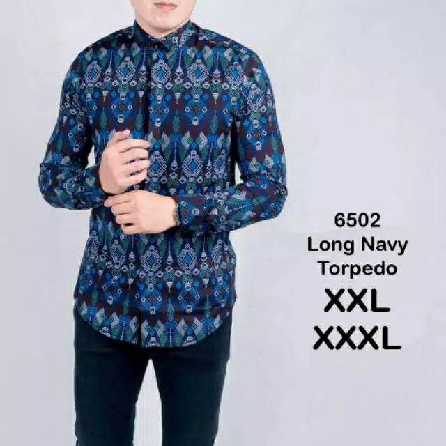 NEW ARRIVAL DISTRO BATIK PRIA JUMBO BORDIR SOGAN HRB026 BATIKAF NOTOARTO BATIK IPNU-IPNU HEM PRIA l-KODE 6502