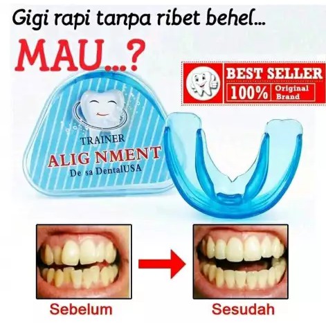 TEETH TRAINER ALIGNMENT - BEHEL GIGI PLASTIK PRAKTIS