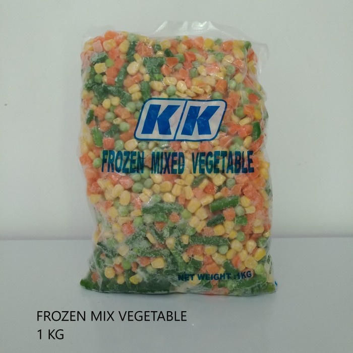 

KK FROZEN MIX VEGETABLE 1KG