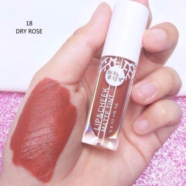 ✅ 100% Asli dari Thailand ✅ Baby Bright lip &amp; cheek matte tint Babybright