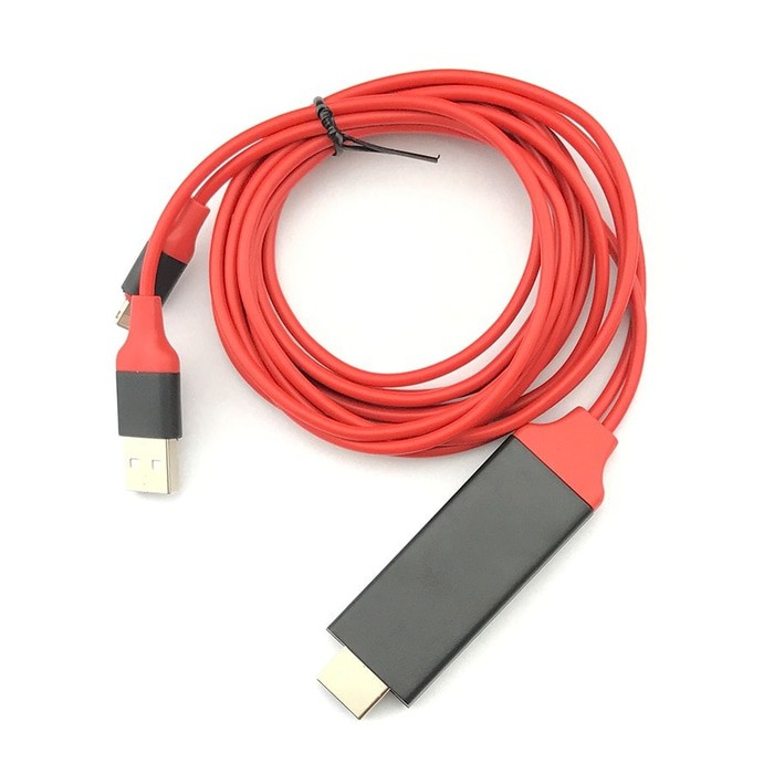 Kabel HDMI Iphone - HDTV Cable Iphone - Kabel Lighting Iphone Ipad