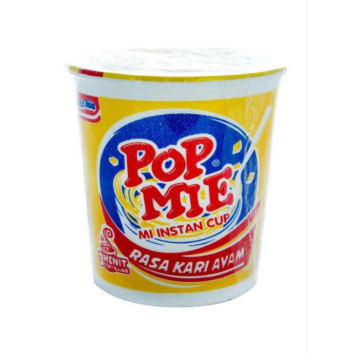 

POP MIE RASA KARI AYAM MIE INSTAN CUP 24 PCS / DUS