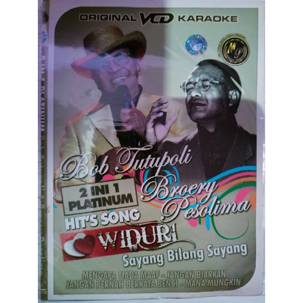 VCD original Bob Tutupoli & Broery Marantika