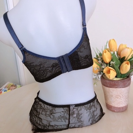 BRA SET KEMBEN (K-BS34) PAKAIAN DALAM WANITA SEMI KEMBEN