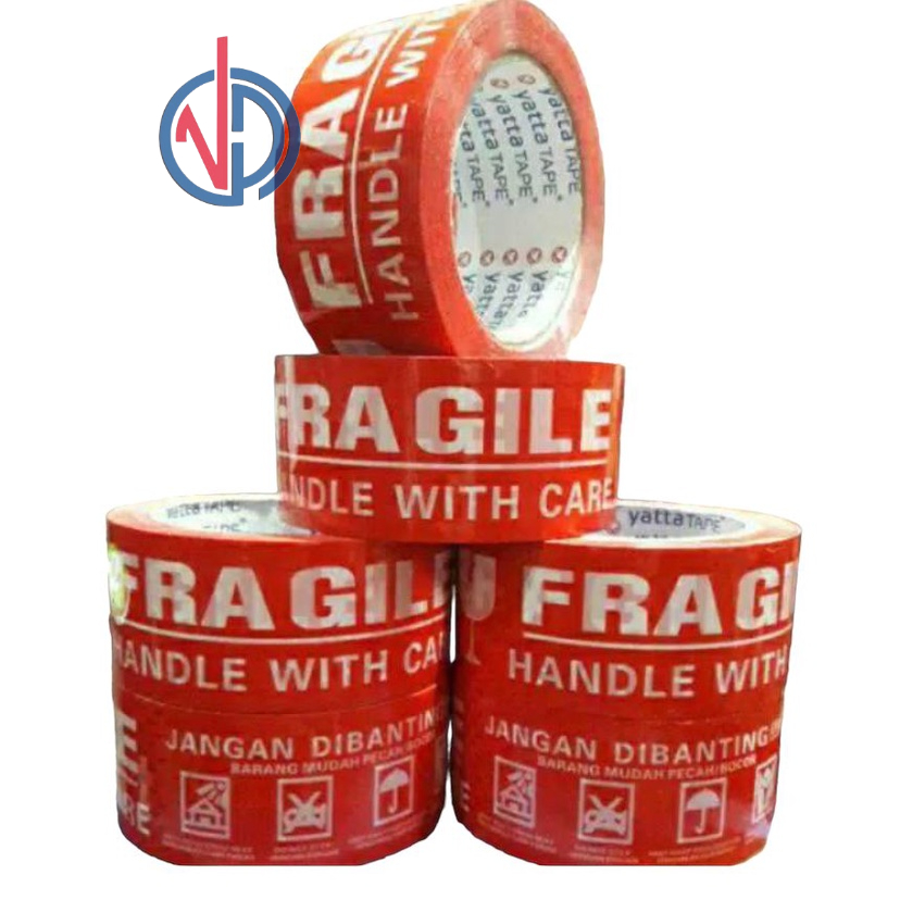 

LAKBAN FRAGILE MERAH YATTA VD