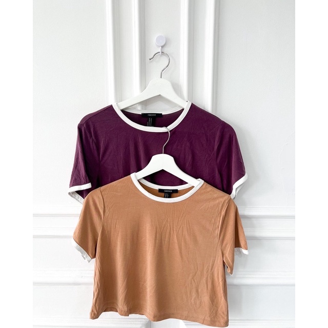 Forever21 Boxy Ringger Tshirt