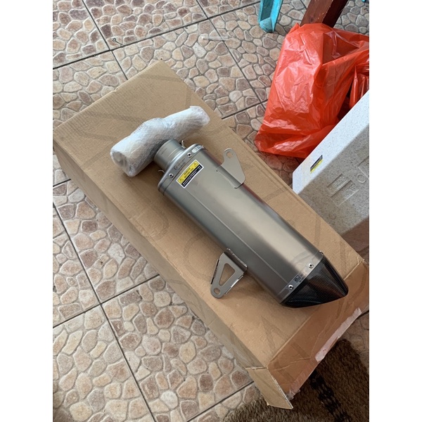 Knalpot Akrapovic Slovenia Original Slip On Xmax