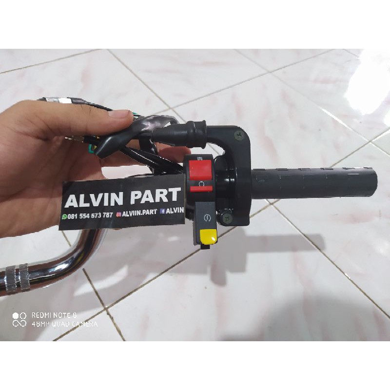 GAS SPONTAN YZ YAMAHA YZ tali gas motor gas yz saklar on off saklar motor saklar lampu starter