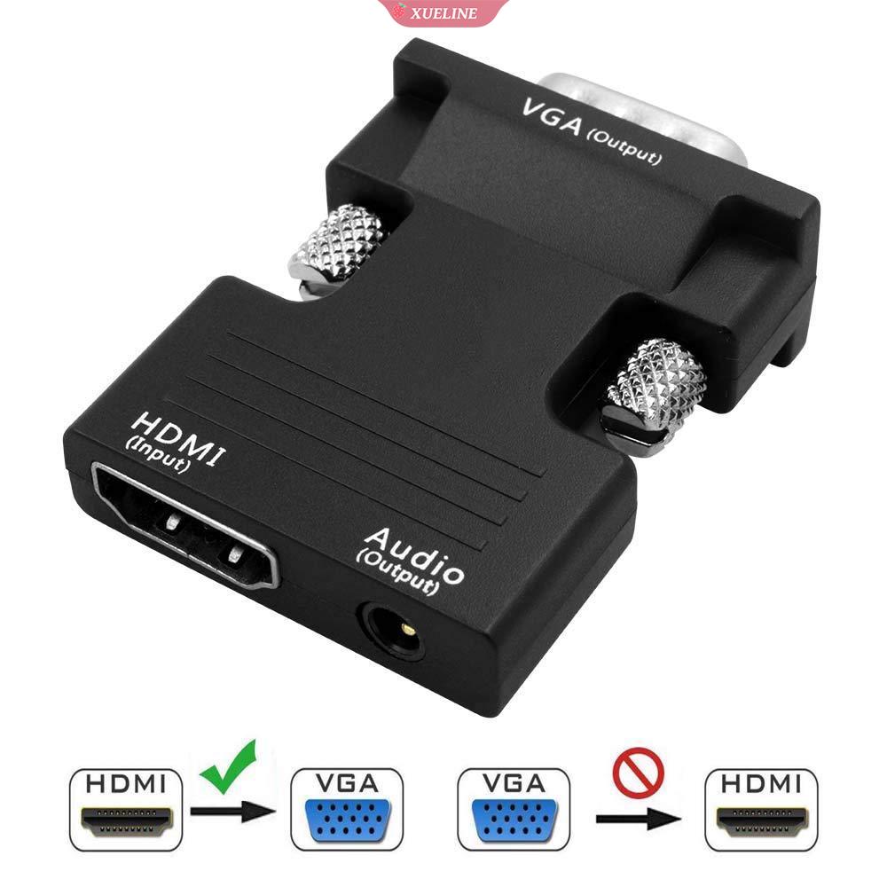 Kabel Adapter Hdmi To Vga Hd 1080p Kecepatan Tinggi Xueling