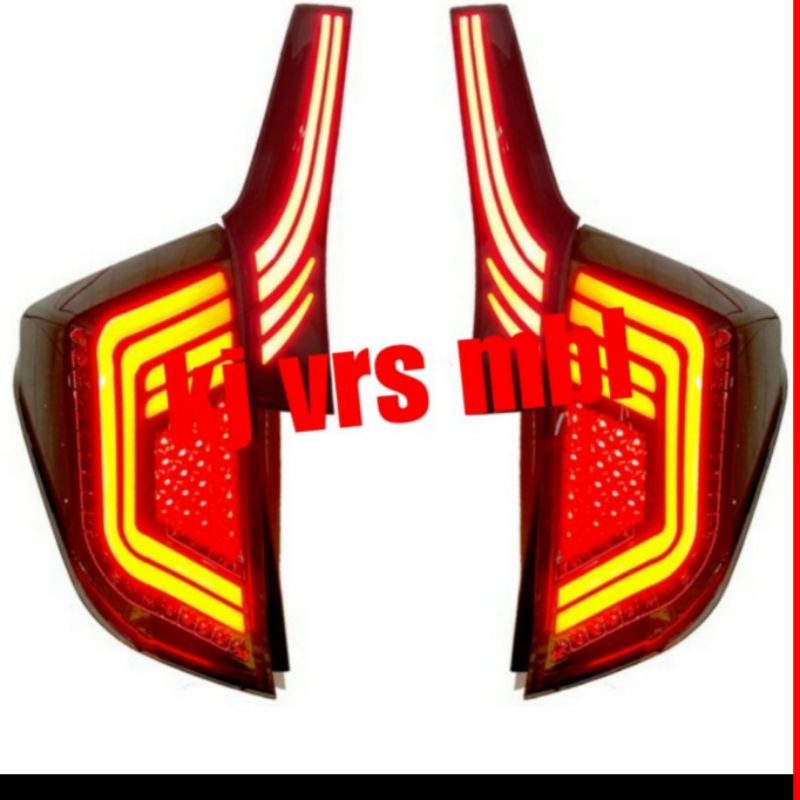 stop lamp honda JAZZ GK5 2014-2018 led bar smoke ceremony