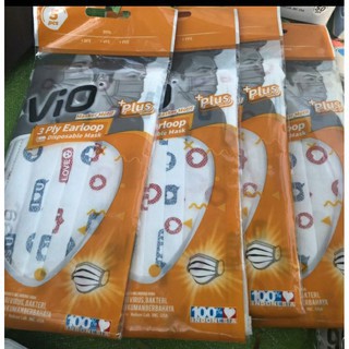 Vio Masker 3 Ply Earloop 5's