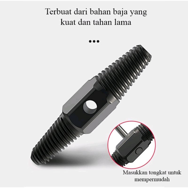 Doll Pipa Extractor Alat Cabut Kran Patah Alat Pembuka kran Rusak