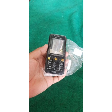 casing sony ericsson k530 k530i vip tulang keypad tombol fulset tapi warna belakang nya sudah lengke